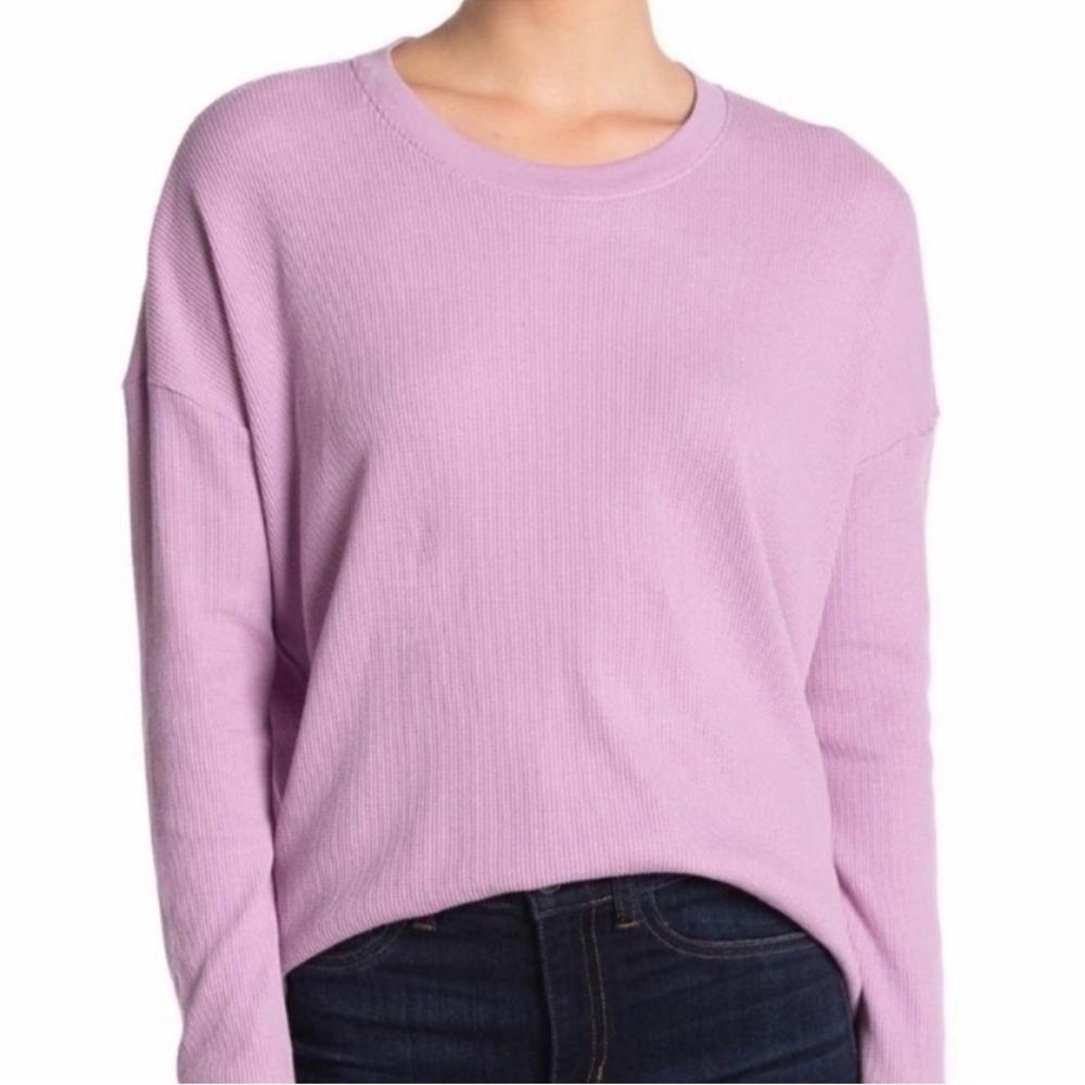 MADEWELL Thermal Ex-Boyfriend Long-Sleeve Tee - M